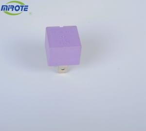 China Purple cover 80 amp car relay, 24 volt relay 4 pin metal plate high power relayhigh power dc solid state relay factory