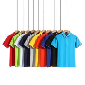 China                  Men&prime;s Vintage Plain Polo Shirts Cotton Short Sleeves Polo T-Shirts              factory