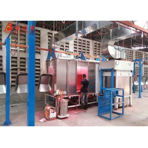 China Powder Coating Line Hanging Style Or Ground Rail Hight Temperature Over on sale