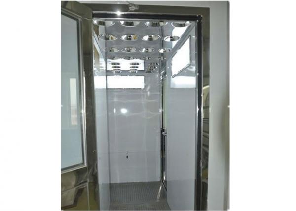 China Vertical Blowing Auto Air Shower Tunnel With High Efficient Air Filter factory
