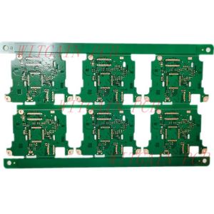 China 4 Layer Immersion Gold PCB 1.0MM Board Thickness Green Mask factory