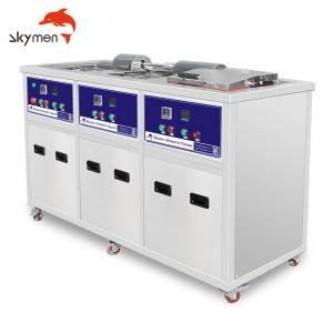 China Rotary Basket Coins 500L Benchtop Ultrasonic Cleaner 40KHz SUS304 on sale
