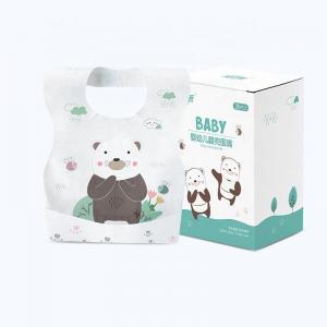China Style Superior Waterproof Disposable Baby Bibs that are Durable Protect Baby Clothes factory