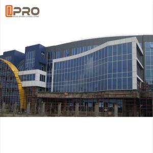 China Building Aluminum Profile Double Tempered Glass Exterior Curtain Wall Sound Isolation factory