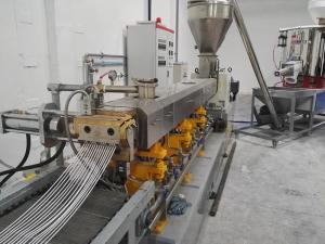 China 200-300kg/H TPE TPR Granules Making Machine | TPR Pelletizer Machine | ABB Inverter | Siemens Motor on sale