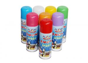 China Children's Party Tinplate Can TUV 250ml Artificial Snow Spray on sale