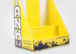 Attractive Cardboard Countertop Displays , Yellow Bottle Counter Display Boxes