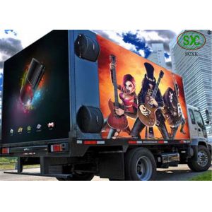 Truck Mobile LED Moving Message Display Board P10 Programmable for Business