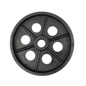 China HT150 Gray Iron Cast Iron Wheel Sand Cast Products For Crane Equipment on sale