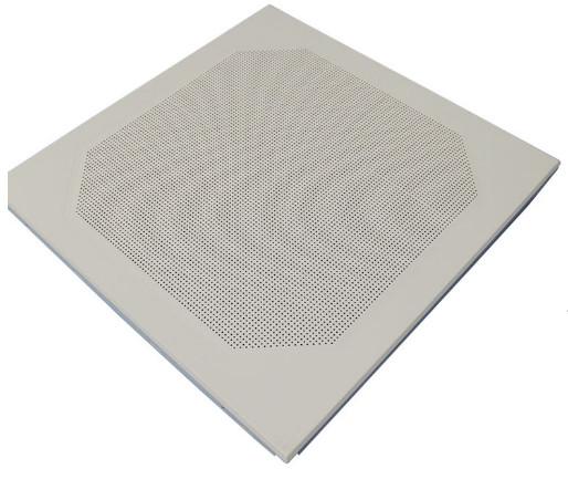 China Sound Absorption Aluminum Veneer Panel Decorative Ceiling Tiles Roll Coated factory