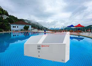 China 26 KW Air To Water Heat Pump Low Noise Machine EVI High Temperature Machine factory