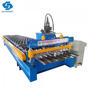 China                  6 Ribs Roof Sheet Roll Forming Line Mutiple Rib Roofing Sheeting Making Machinery Export to India              on sale