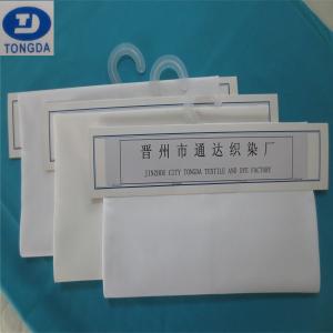 China T/C shirt fabric 45*45 133*72 58 bleach white factory