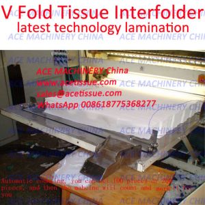 High Speed Automatic Interfolded Paper Towel Machine With Point To Point