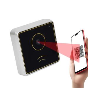 9-18V Parking Lot QR Scanner RJ45 POE Wifi Bluetooth TWO Way IC Reader Weigand