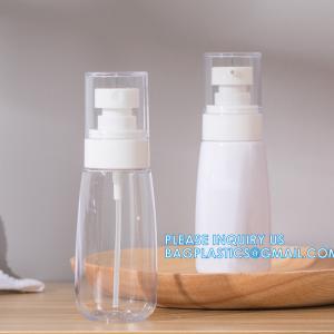 China Trigger Spray bottle, Skincare PET Bottle Cosmetic Packaging 60ml 80ml Pump Empty Spray Bottle Pump Bottle factory