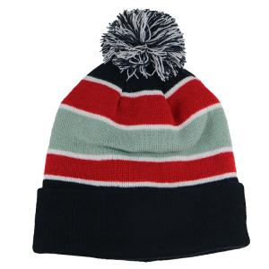 China 100% Merino Wool Knit Beanie Hats Customde Logo Plain Beanie Winter Cap factory