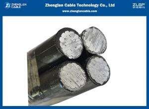 China 1kv Overhead Insulated Cable Al 3x50+1x50mm2 aerial bundle conductor AS/NZS 3560:1 on sale