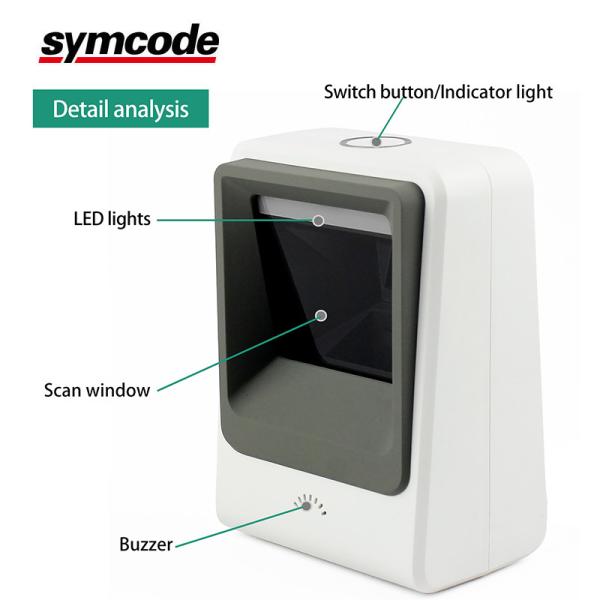 China High Speed Symcode Barcode Scanner / Omni Directional Scanner Decoding Quickly factory