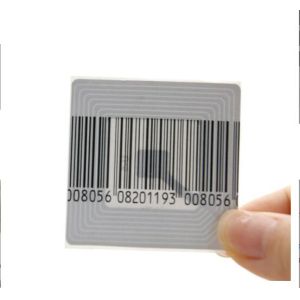 China RF Magnetic Security EAS labels anti-theft alarm Soft tag Custom Designed Fashion Label 1-19 Rolls factory