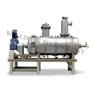 China Animal Fat Vacuum Paddle Dryer High Vacuum Degree 0 . 8 - 40Ton 50 / 60Hz factory