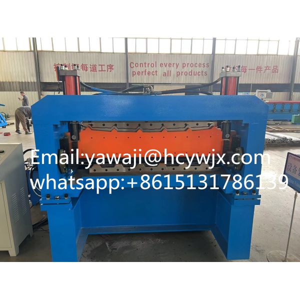 Metal Sheet Rolling Machine Double Layer Forming Roll Line Double Deck Production Equipment