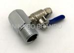Zinc Alloy Ball Valve And 3 Way Adapter for Reverse Osmosis Parts Water Purifier