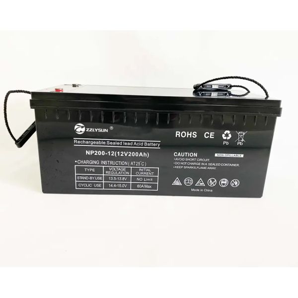 Lithium Ion Deep Cycle Gel Batteries 12V 200AH For Solar Power System