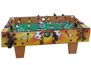 China Portable Football Game Tables For Kids Natural Color Indoor PVC Material factory
