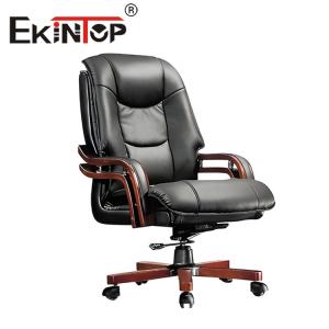 China Ergonomic Leather Chair Reclining Big And Tall Boss Office Chairs factory
