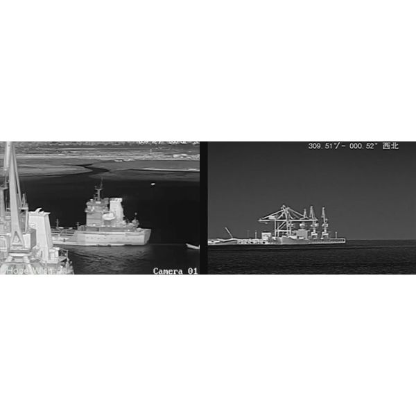 Border Security PTZ Long Range Thermal Camera 20km Surveillance