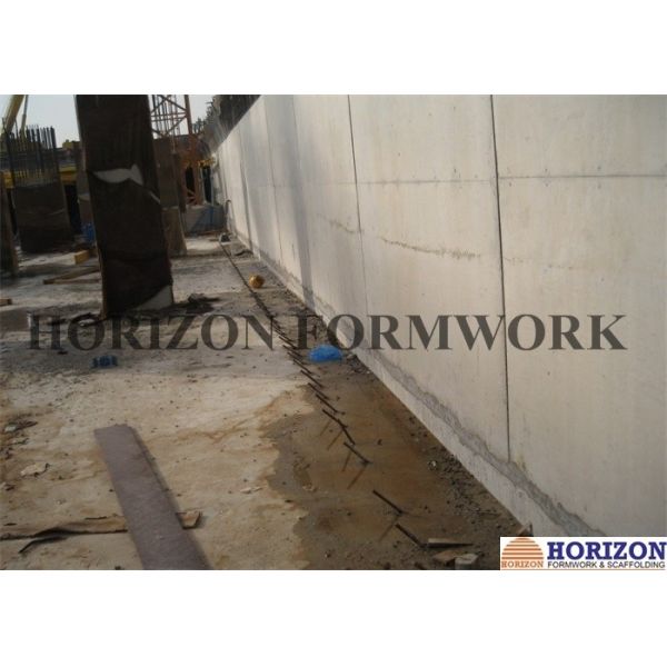 Q235 Steel Channel Single Sided Wall Formwork Supported By Telescopic Brace