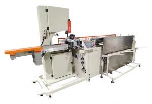 China PLC Toilet Roll Tissue Paper Cutting Machine 120 Cuts/Min factory