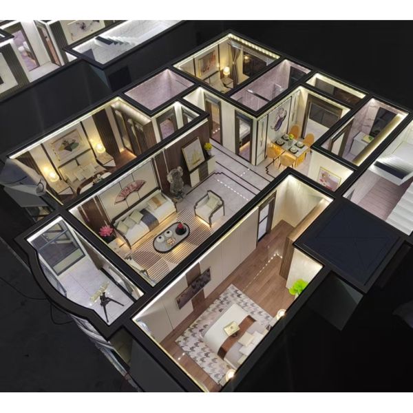 House Scale Model 1:50 Architectural Scale Model Interior Customized