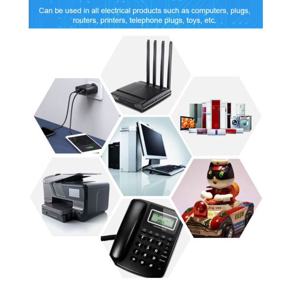 Magnetic RJ45 Modular Jack 2X4 With Bullet Base