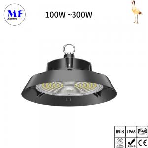 China High Power IP65 LED UFO High Bay Light Waterproof 100W-300W For Supermarket Workshop Underground Parking Lot factory