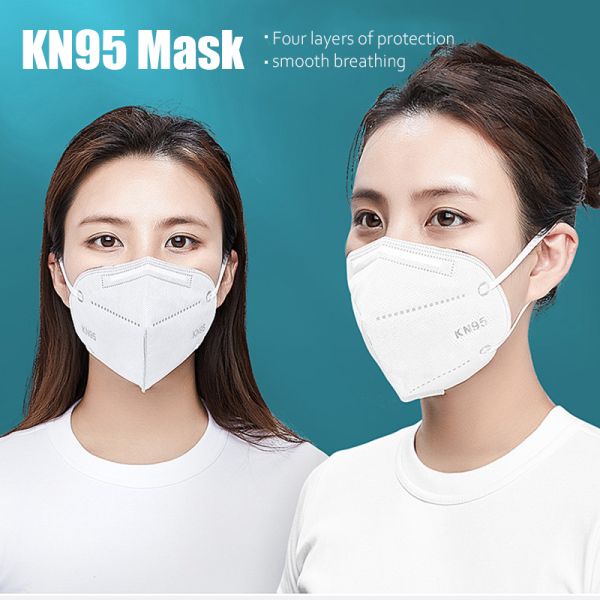KN95 Dustproof Anti-fog And Breathable Face Masks 95% Filtration Mouth Masks 3-Layer Mouth Muffle Cover