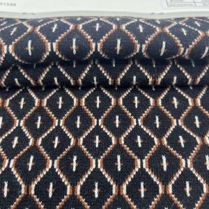 China Medium Jacquard Cable Knit Fabric Cloth Home Textile 49%R 24%N 24%P 3%SP 150CM 360GSM F01-051 factory