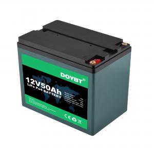 China Lifepo4 12v Dc Rechargeable Li Ion Battery Pack 50ah For Camper  Inverter factory