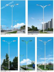 China 10Meter city roadgalvanized shockproof double arm Q235 steel 250W high pressure sodium lamp street light factory
