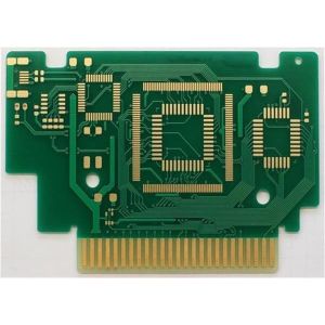 China Immersion Gold Double Sided PCB with Green Solder Mask White Screen factory