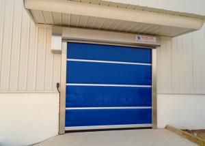 China Colorful PVC Door Frame High Speed Industrial Doors Used In Chemical Industry factory