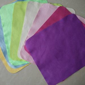 China Microfiber solid-color lens cleaning cloth-lint free factory