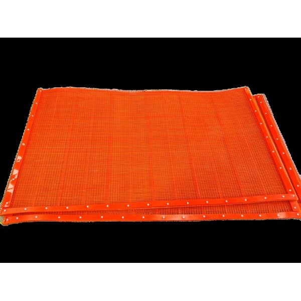 Two Layer Polyurethane High Frequency Screen Panel For The Iron Ore With