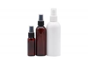 China 30ml 100ml White Cosmetic Bottle Packaging 120ml Amber Plastic Fine Mist Spray Bottle factory