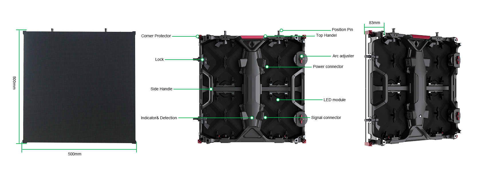 UL P2.5 LED Wall , Virtual Production Led Screen For XR Stage