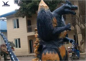 China 2.3 Meters Amusement Park Giant Realistic Dinosaur Models Animatronic Godzilla factory