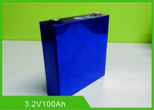 China 100Ah 3.2V Lifepo4 Lithium Rechargeable Battery Cell Long Warranty Low Self Discharge Rate factory