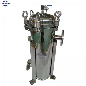 China Bag filter housing stainless steel 10 inches stainless steel spa water filter housing factory