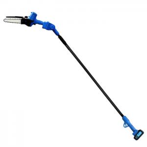 China 21V Portable Cordless Telescopic Pole Trimmer Battery Powered Pole Saw For Garden factory